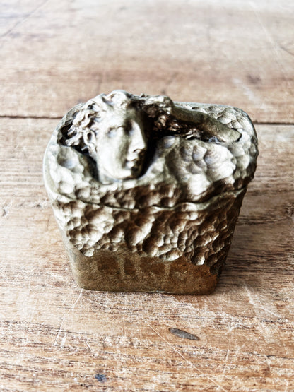 Vintage Box with Figural Lid