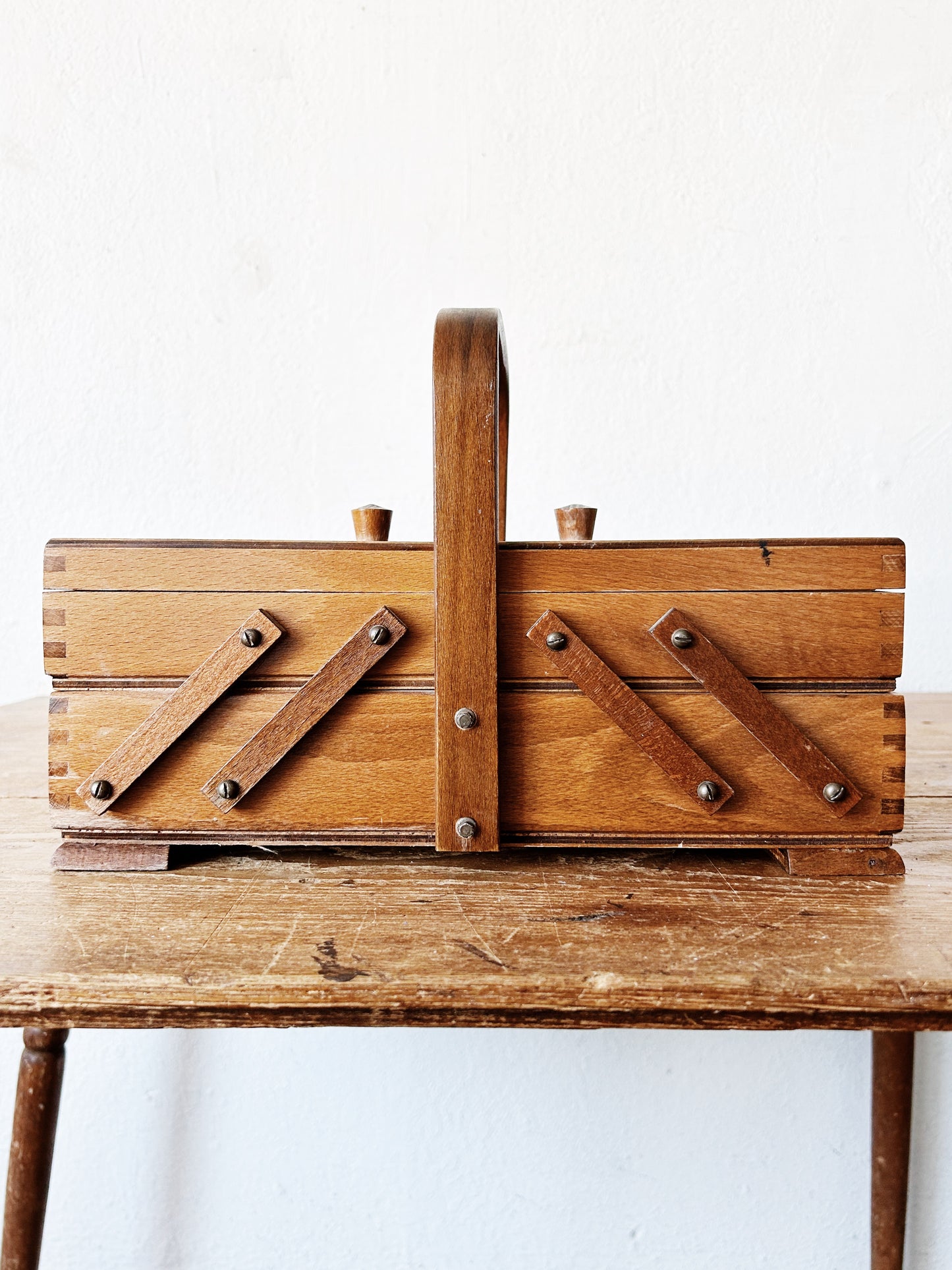 Mid Century Sewing Caddy