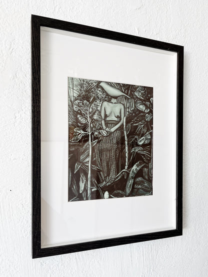 Framed Surrealist Print
