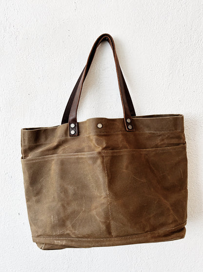 Eiken Nashville Large Waxed Canvas Tote