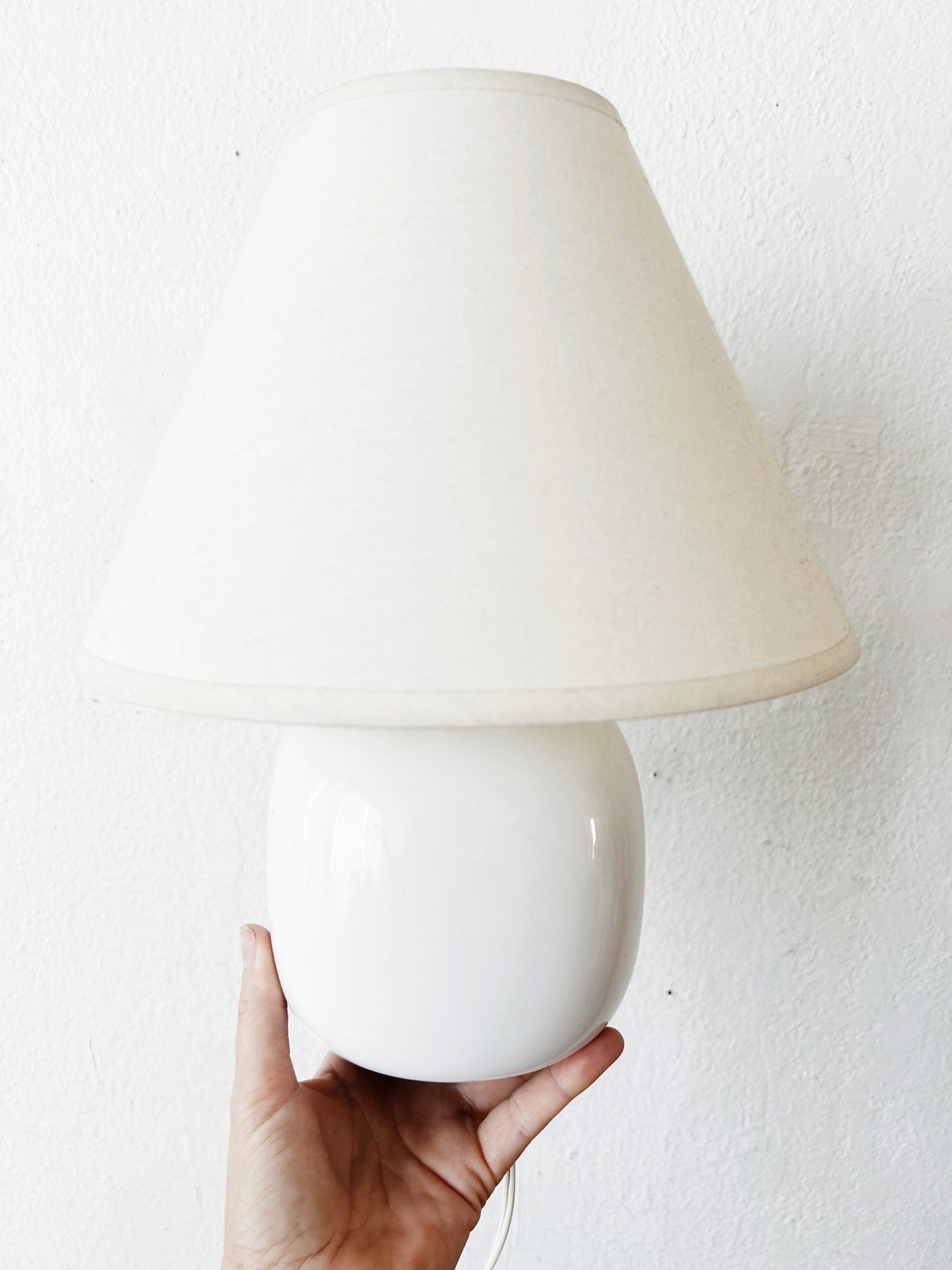 Vintage Ceramic Lamp with Shade