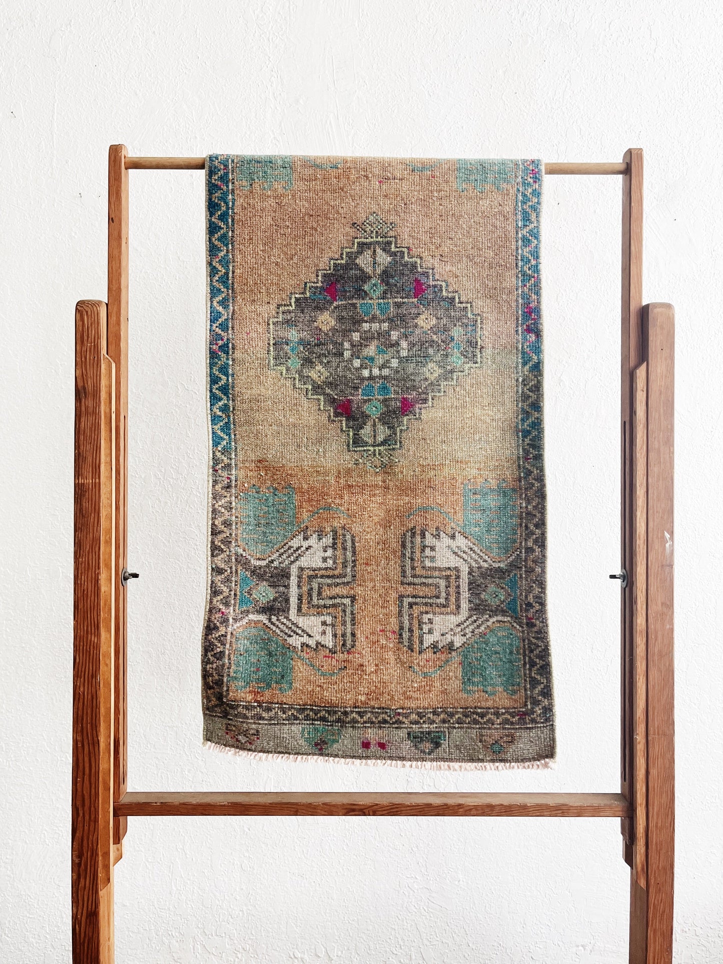 Vintage Turkish Mini Rug