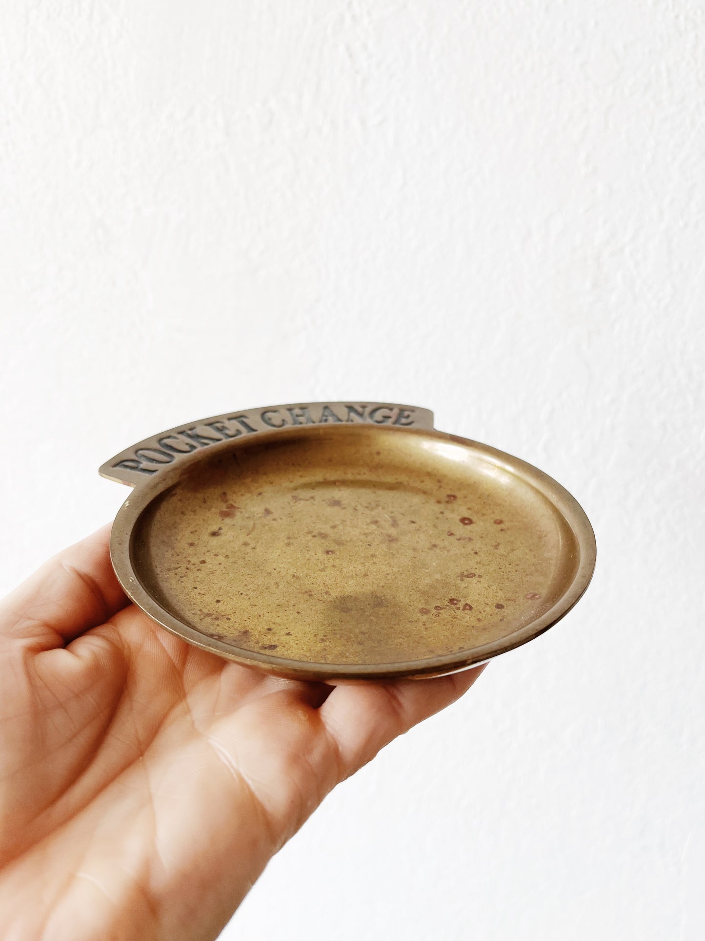 Vintage Brass Catch All Dish