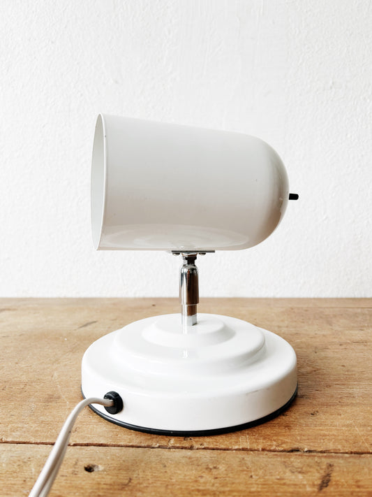 Vtg White Enamel Spotlight