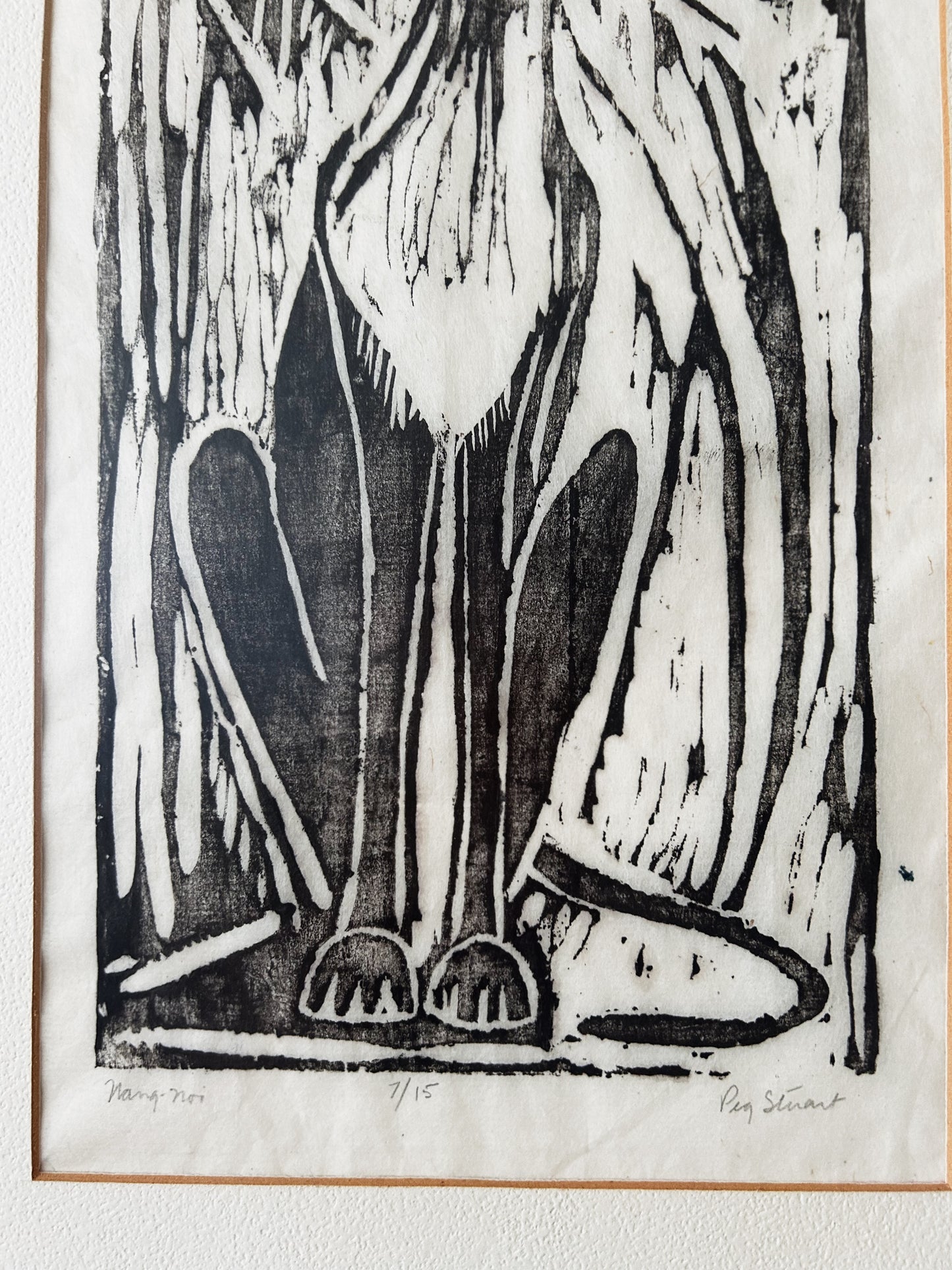 Original Signed Vintage Etching