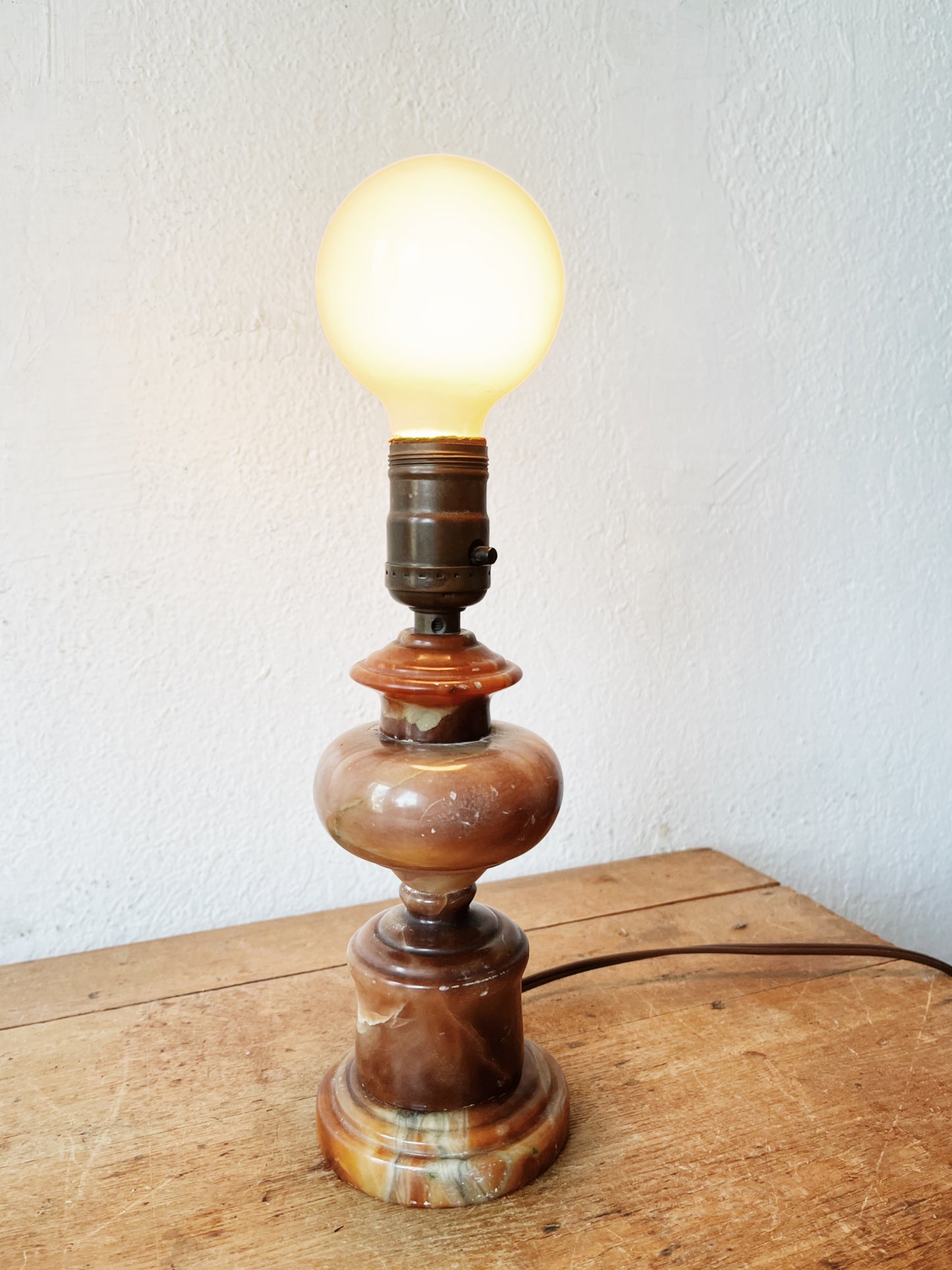 Antique Marble Lamp
