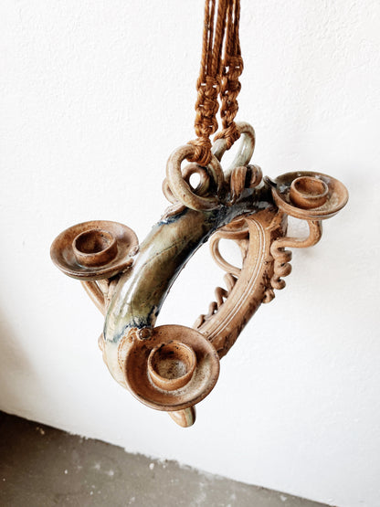 Vintage Ceramic Candelabra