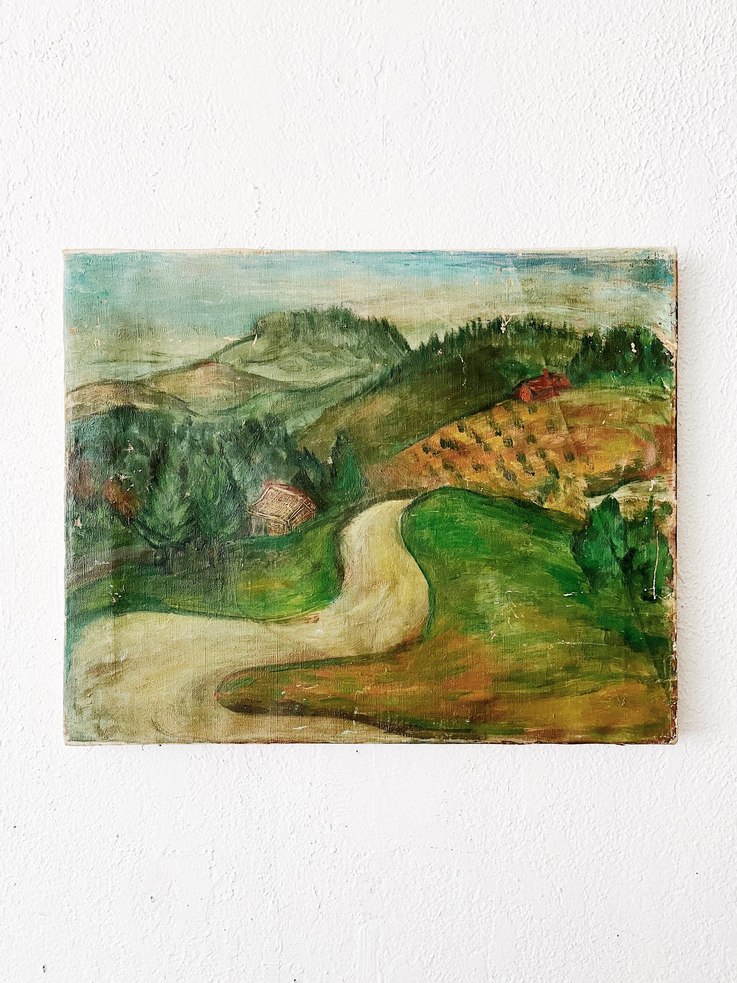 Antique Folk Art Painting