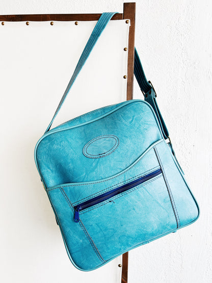 Vintage Turquoise Tote