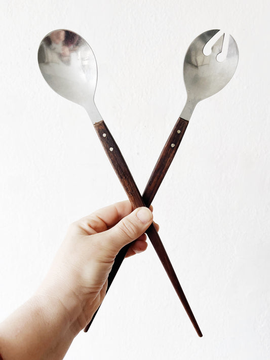 Vintage Japanese Salad Servers