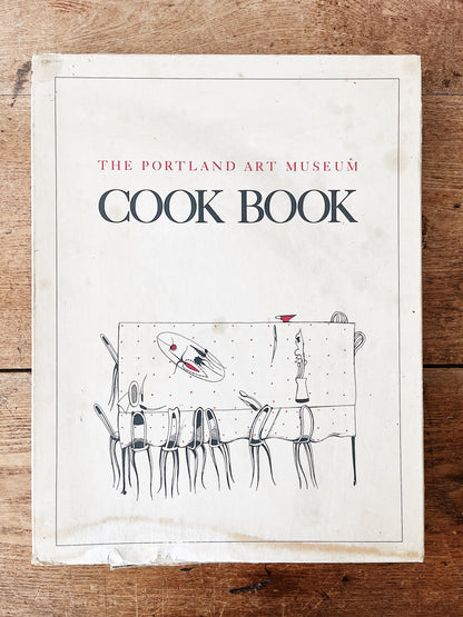 Vintage Portland Art Museum Cookbook Folio