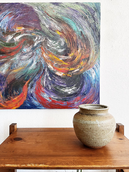 Vintage Original Abstract Painting