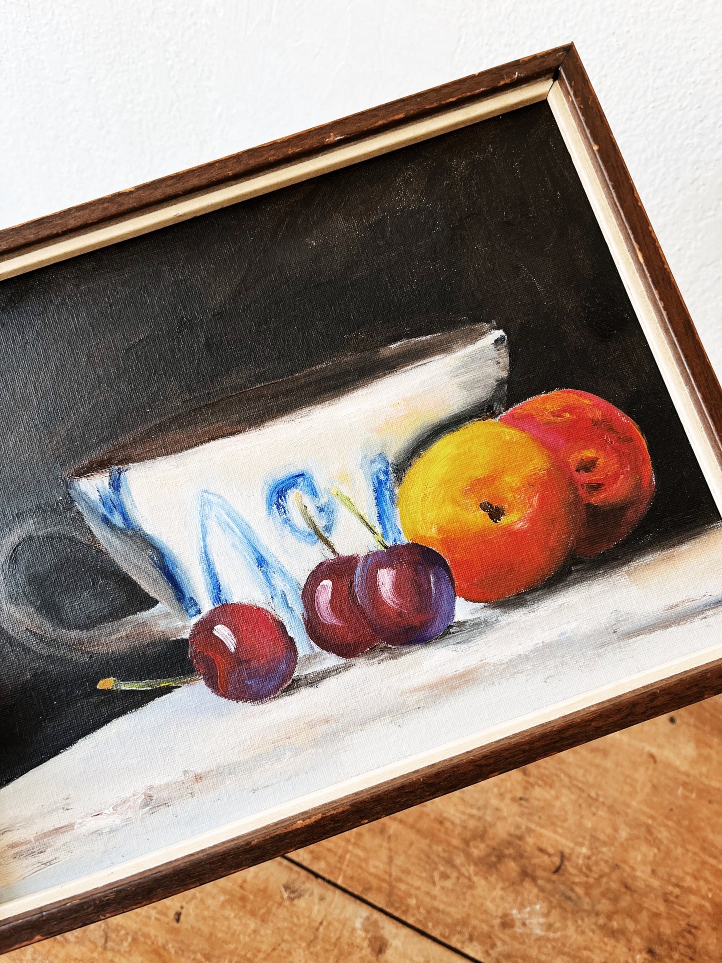 Vintage Still Life Oil Painting