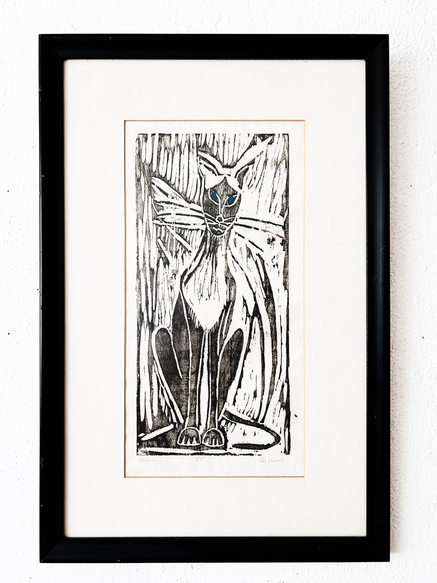 Original Signed Vintage Etching
