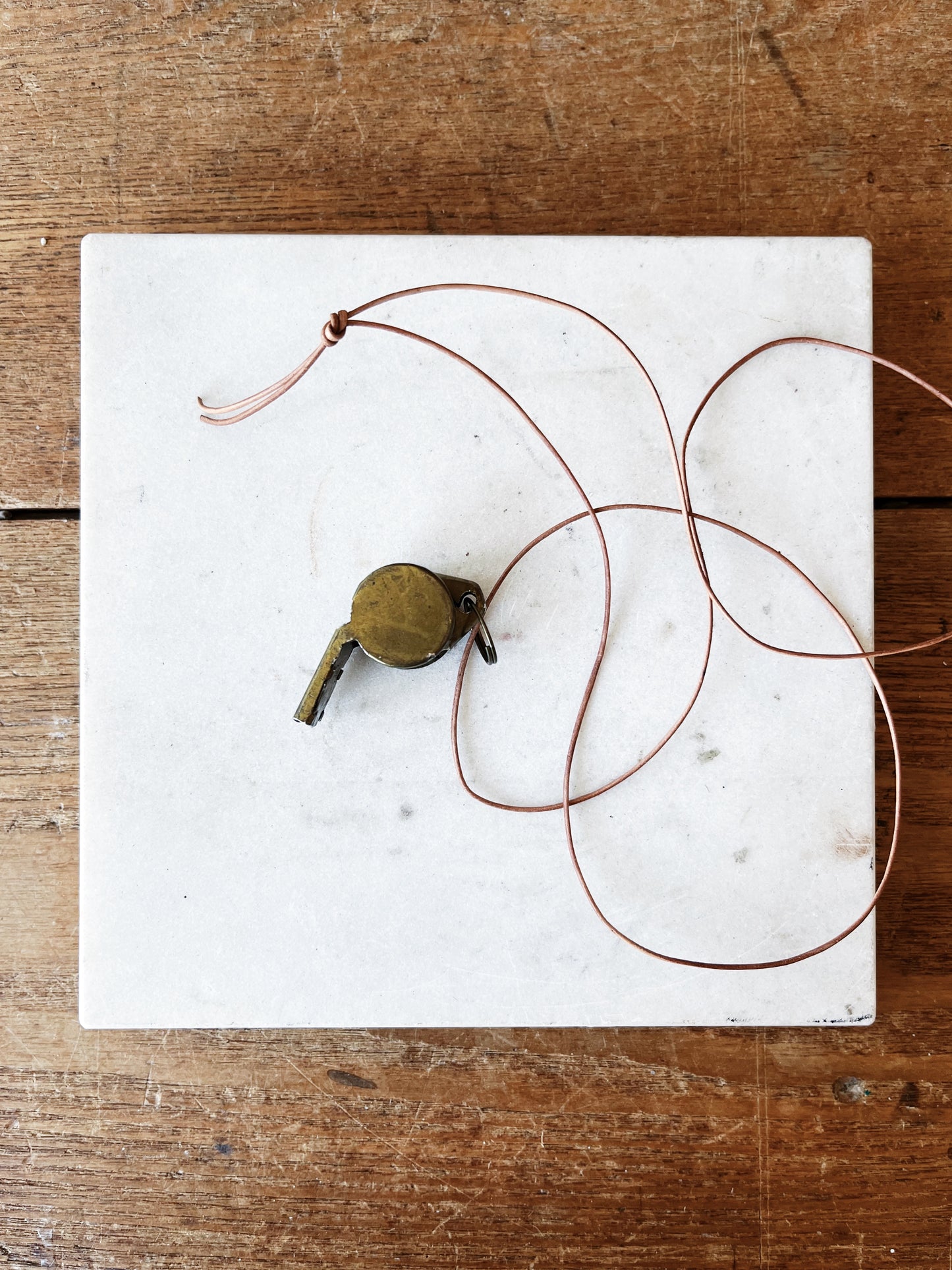 Vintage Brass Gym Whistle