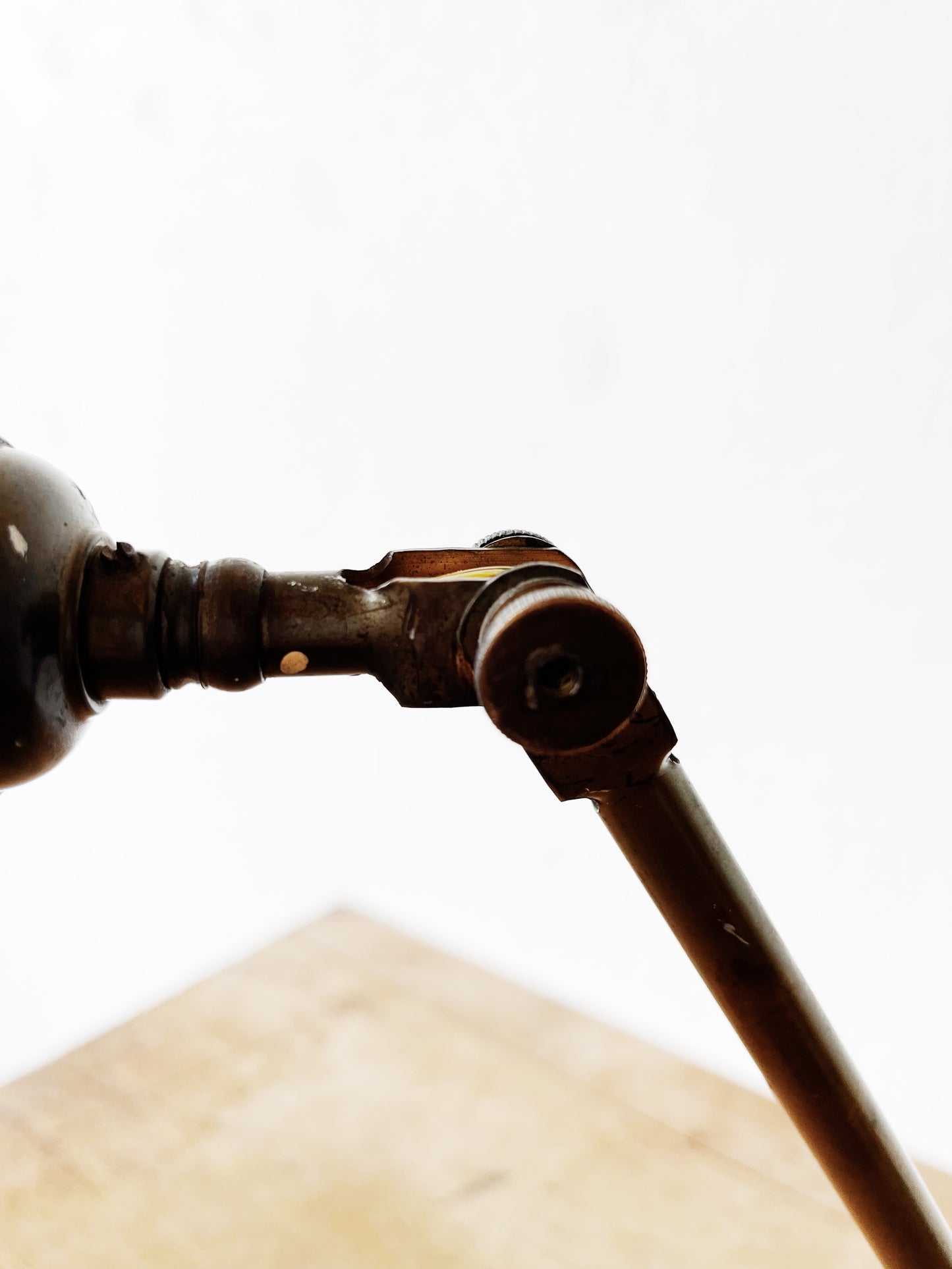 Antique 1800s Task Lamp