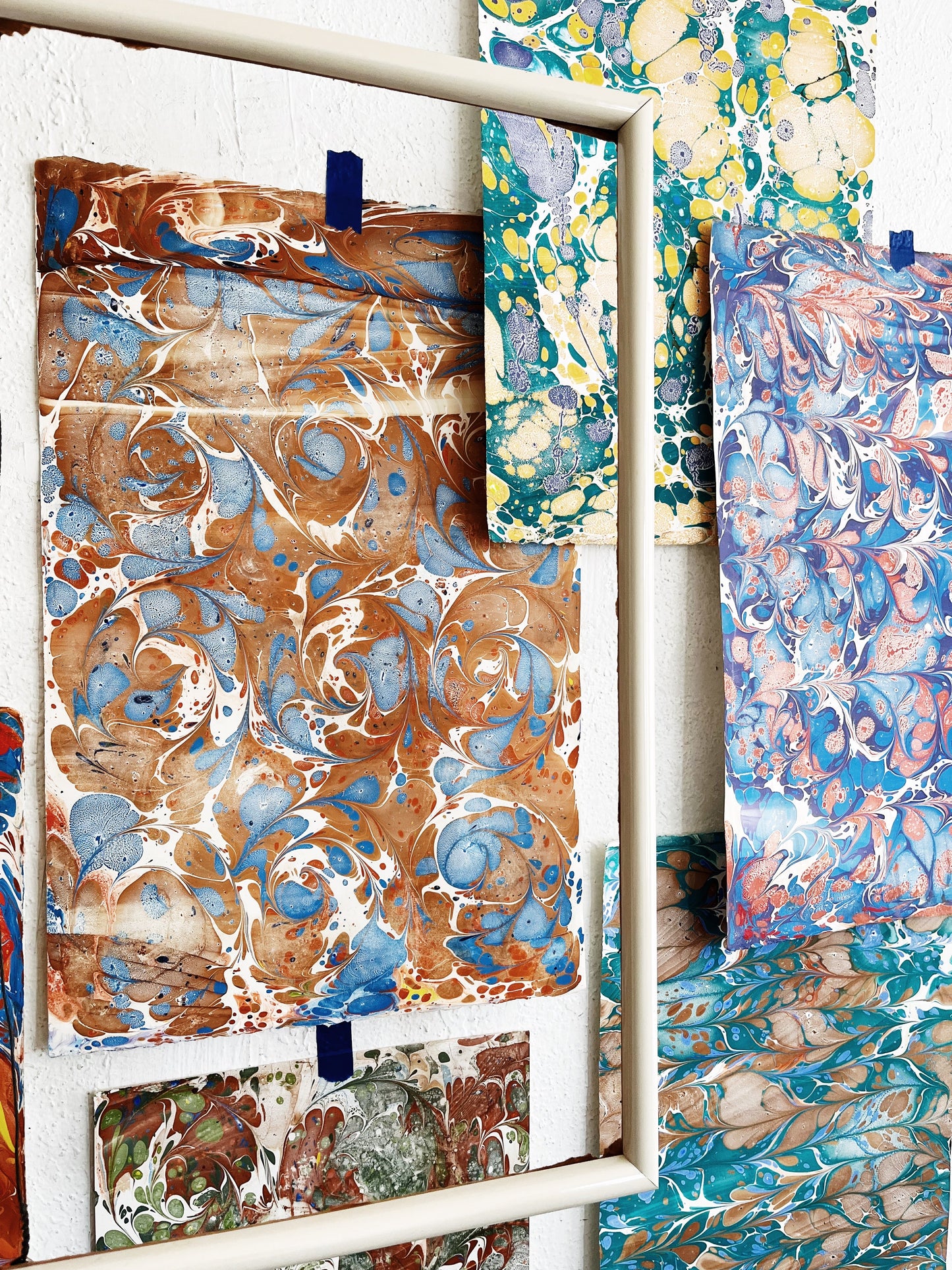 Original Marbleized Artwork