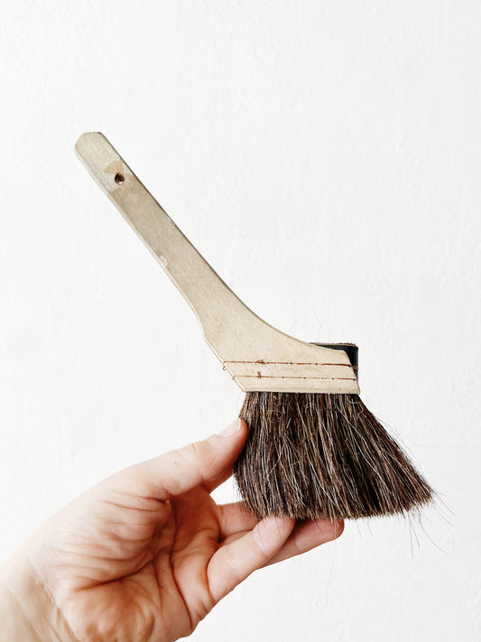 Vintage Horse Hair Brush