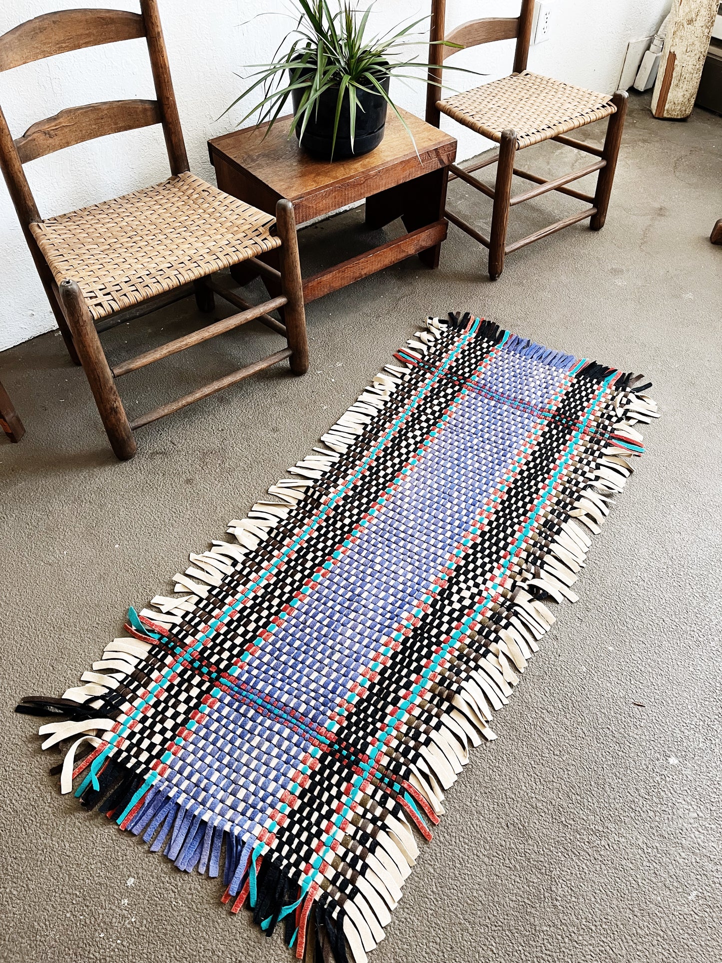 Handmade Felt Rug