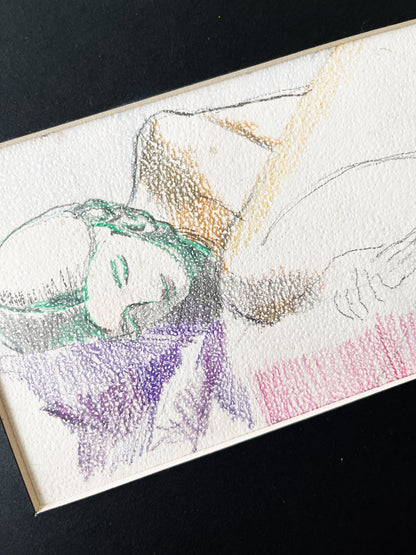 Vintage Figural Drawing