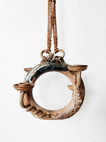 Vintage Ceramic Candelabra