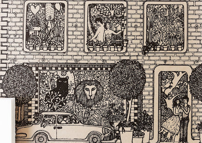 Vintage Win Ng Illustration