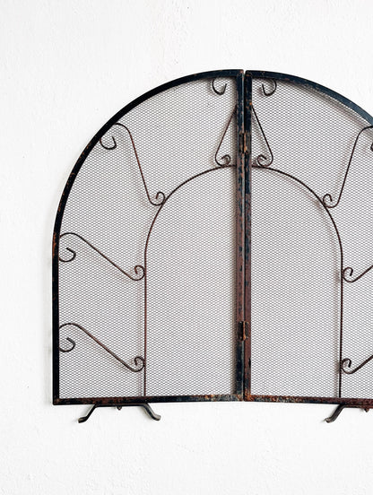 Mission Style Fireplace Screen