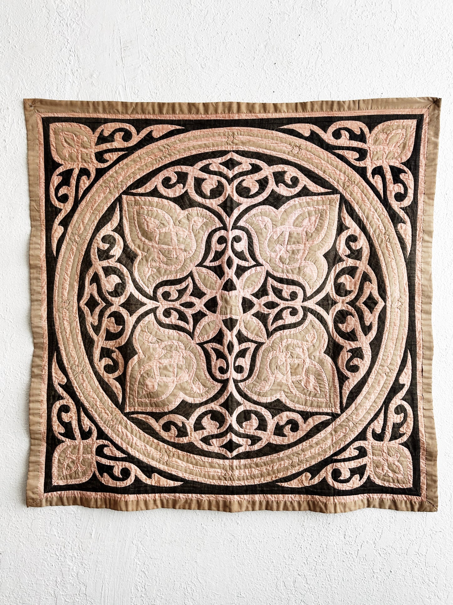 Antique Cotton Suzani  Uzbek Textile