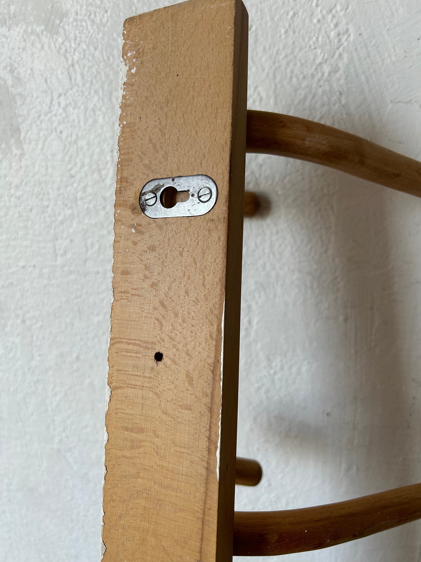 Vintage Wood Coat/Hat Rack