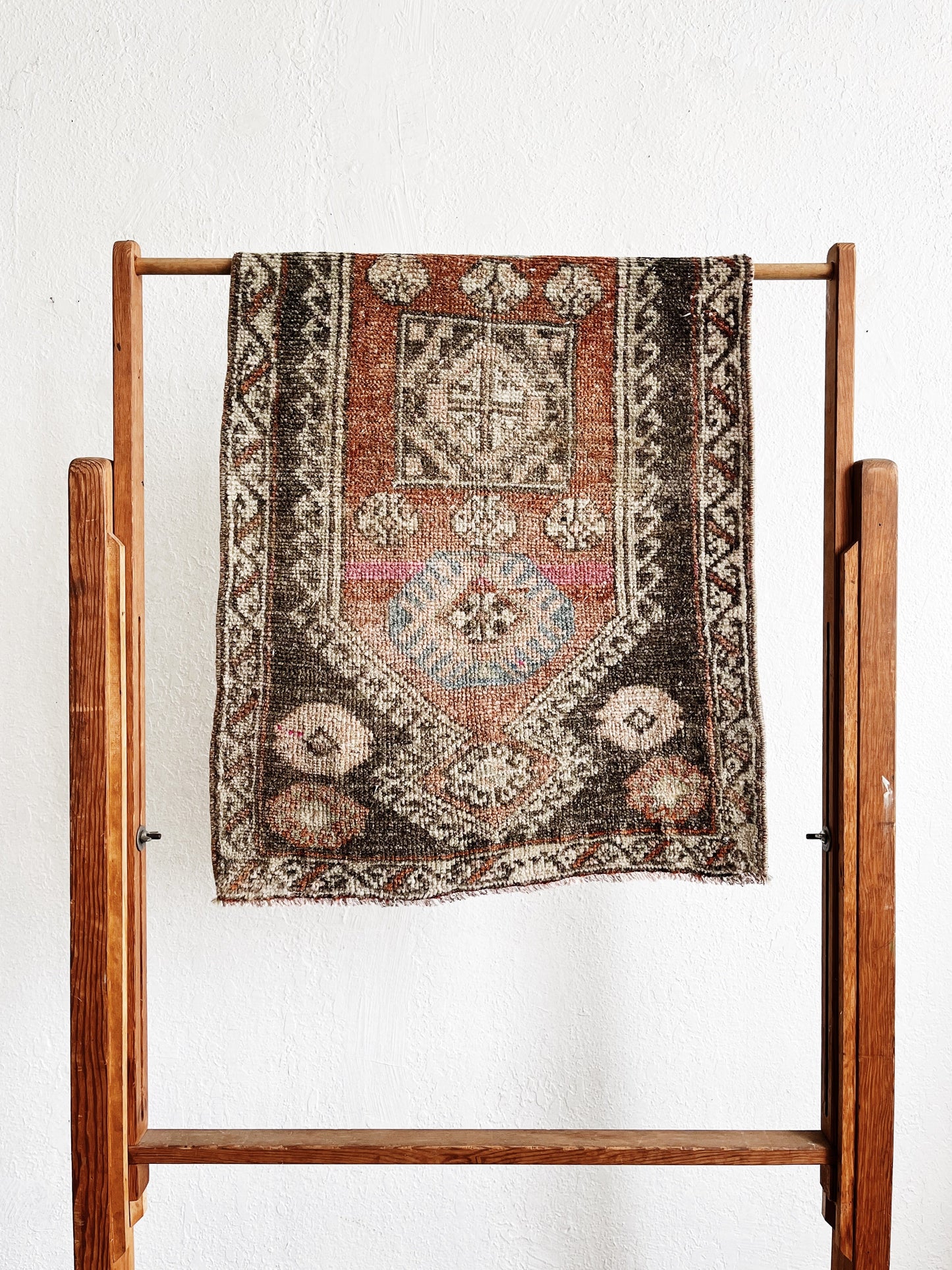 Vintage Turkish Mini Rug