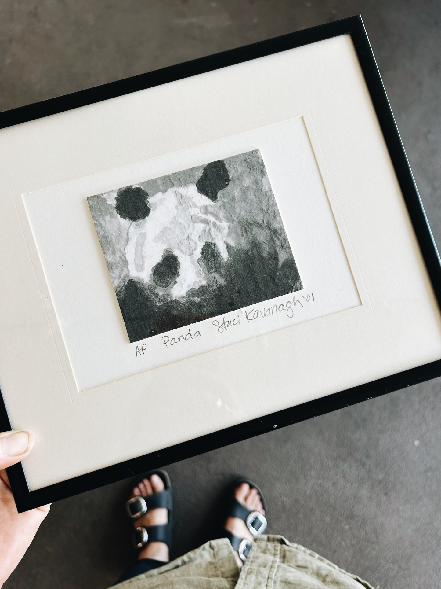 Framed Panda Artist’s Proof