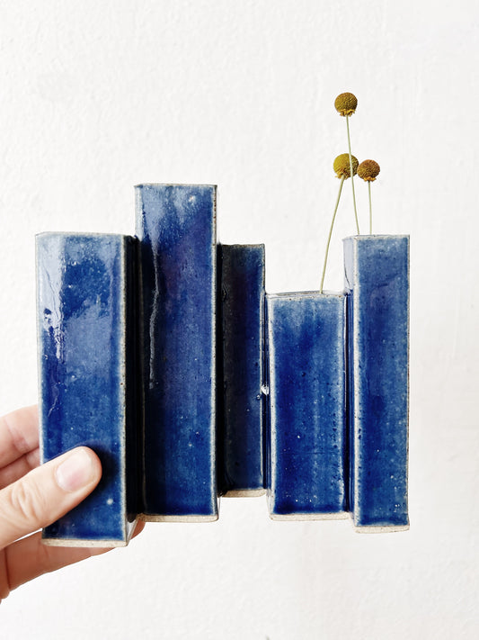 Studio Pottery Sculptural Vase