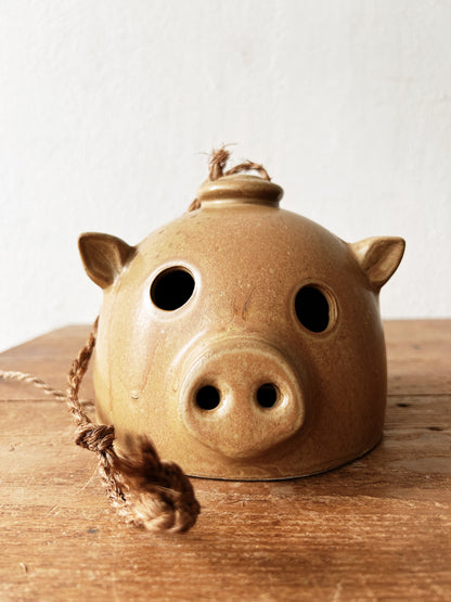 Ceramic Pig Bell