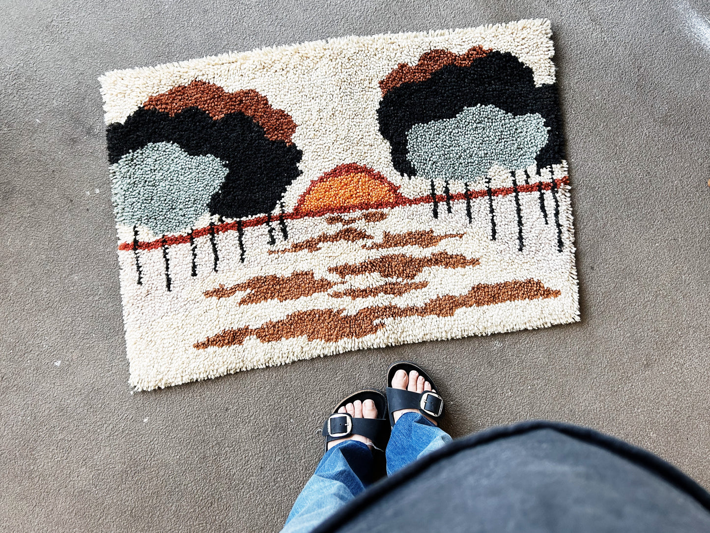 Vintage Latch Rug