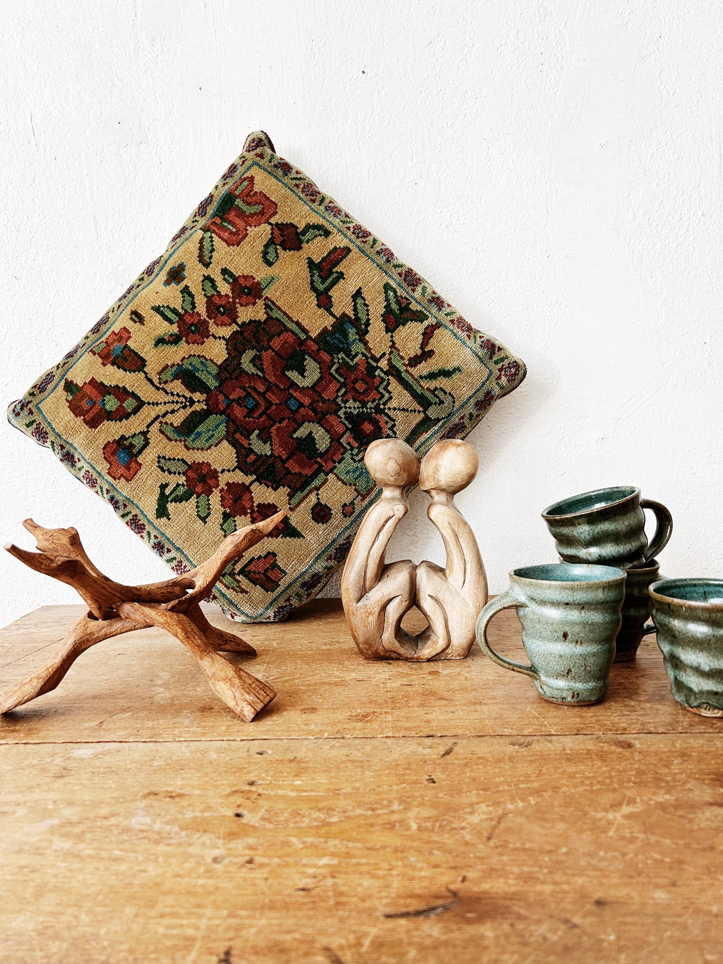 Vintage Wool Kilim Cushion