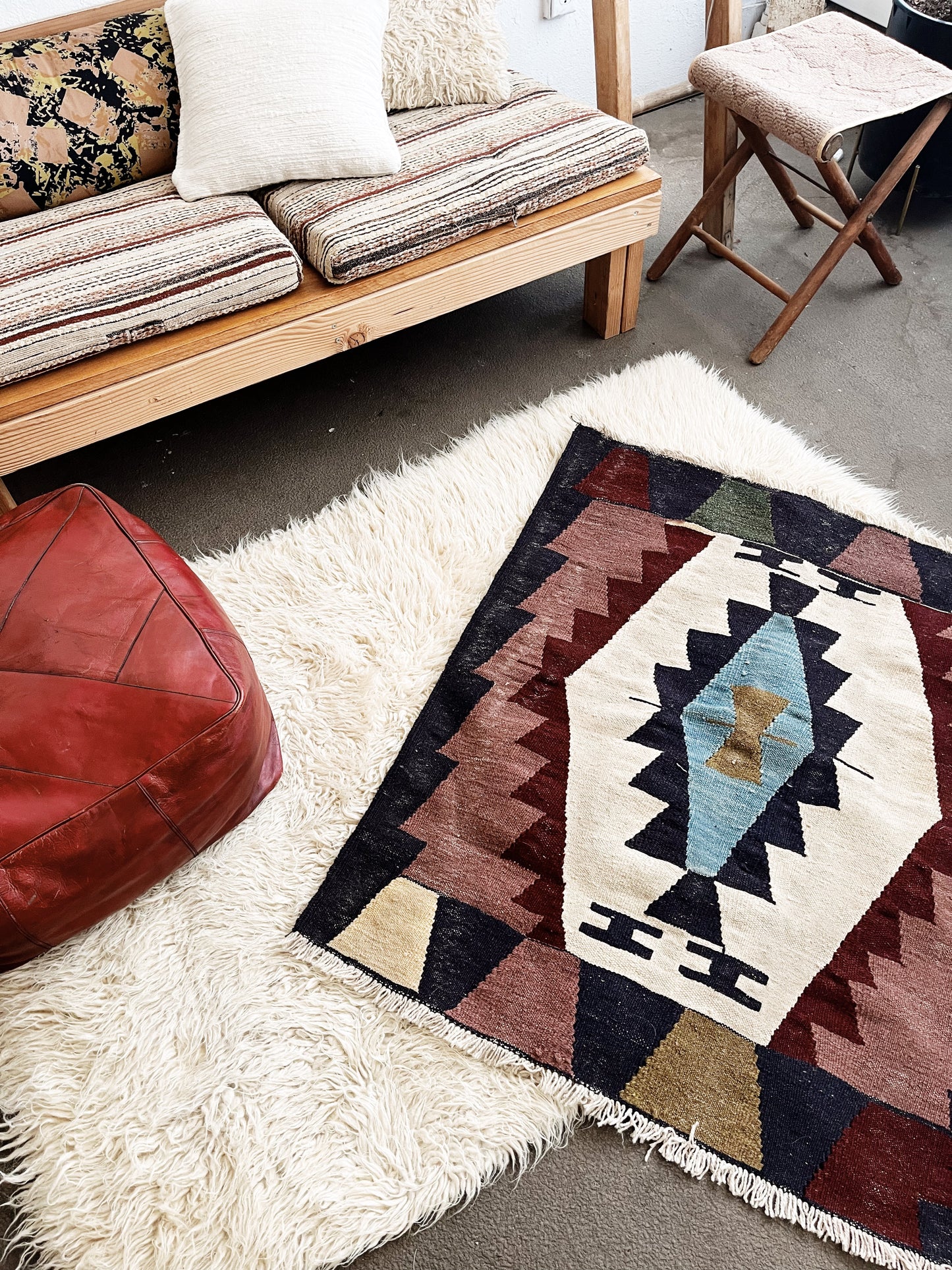 1940s Turkish Wool Kilim