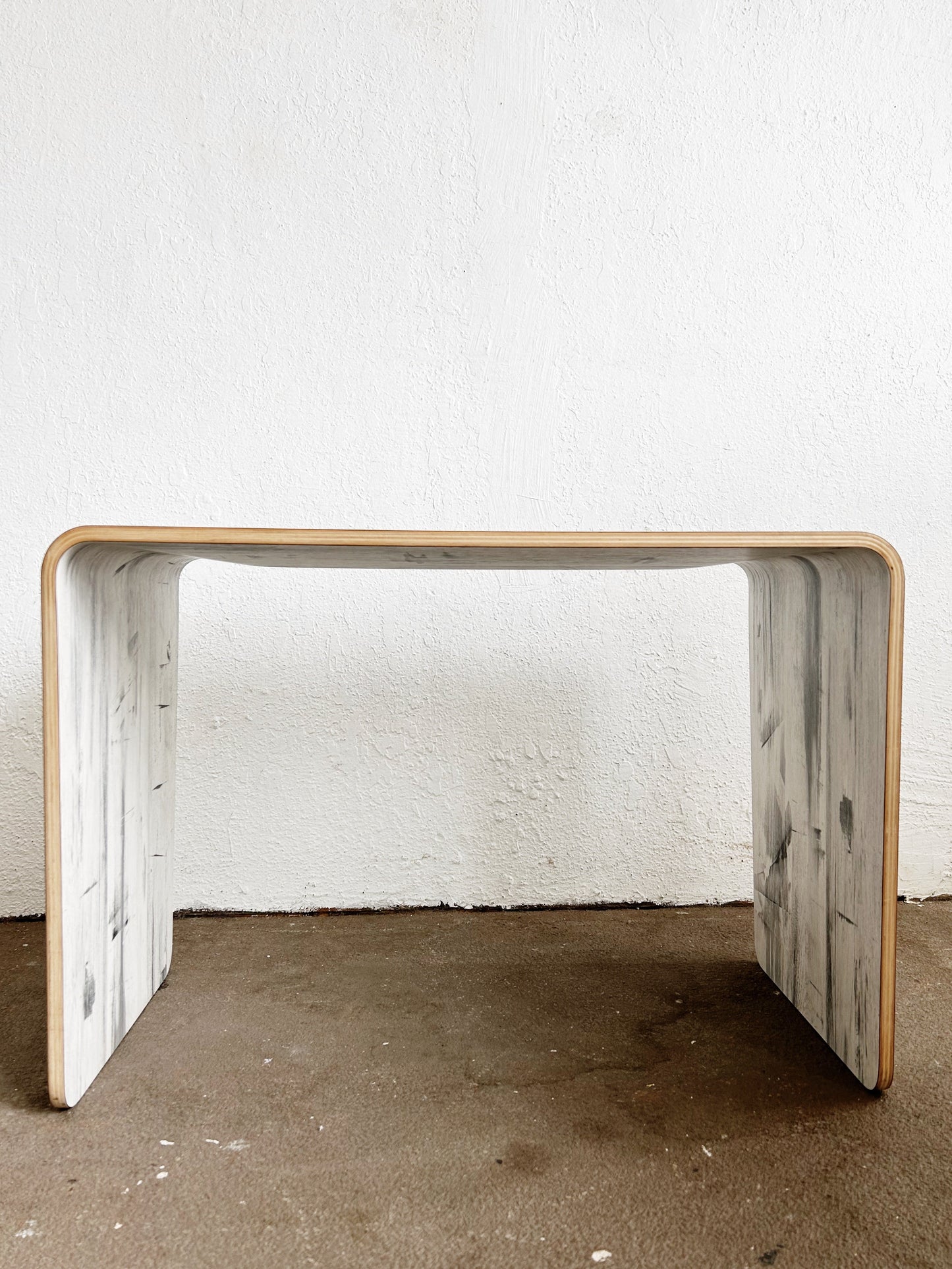Modern Bentwood Bench