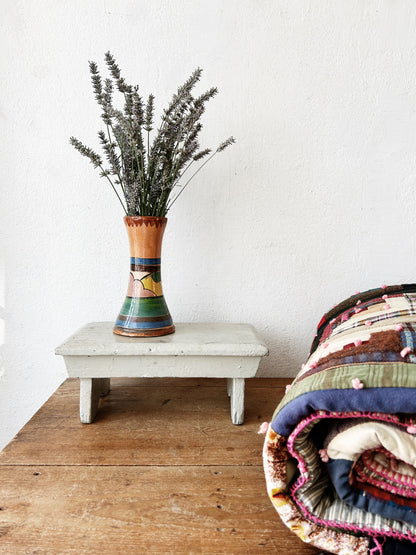 Antique Hand Sewn Log Cabin Quilt