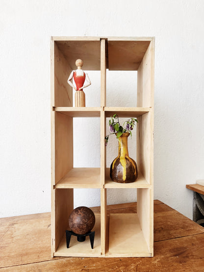 Handmade Ply Cubby Shelf