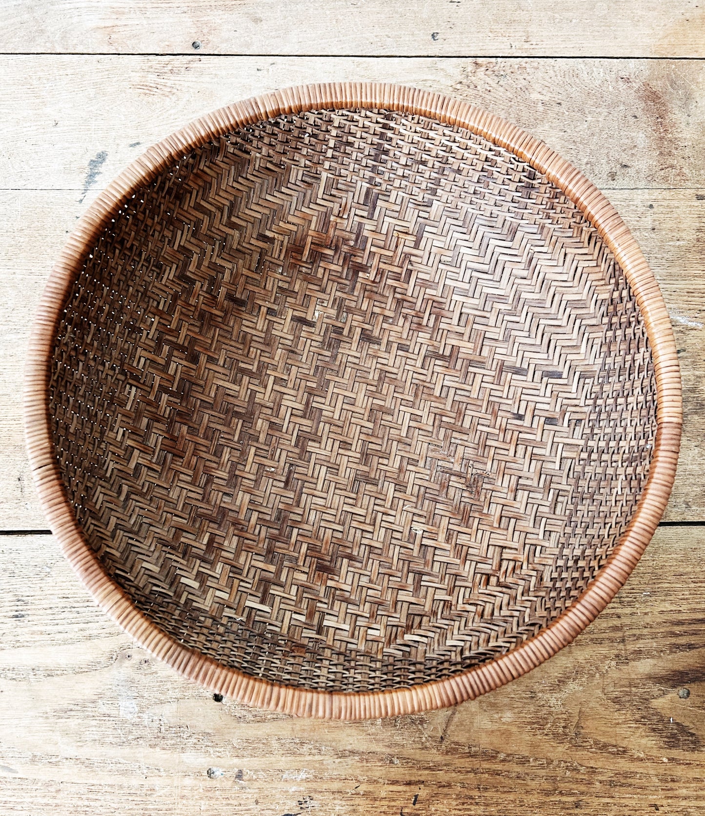 Large Vintage Gathering Basket