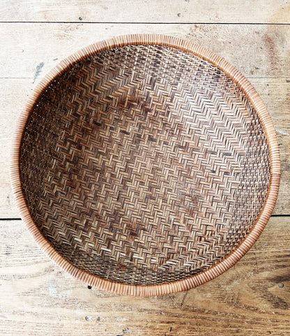 Large Vintage Gathering Basket