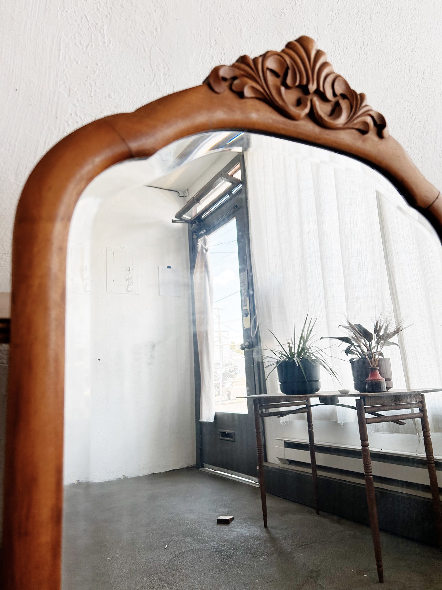 Antique Beveled Mirror