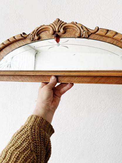 Antique Arched Mirror