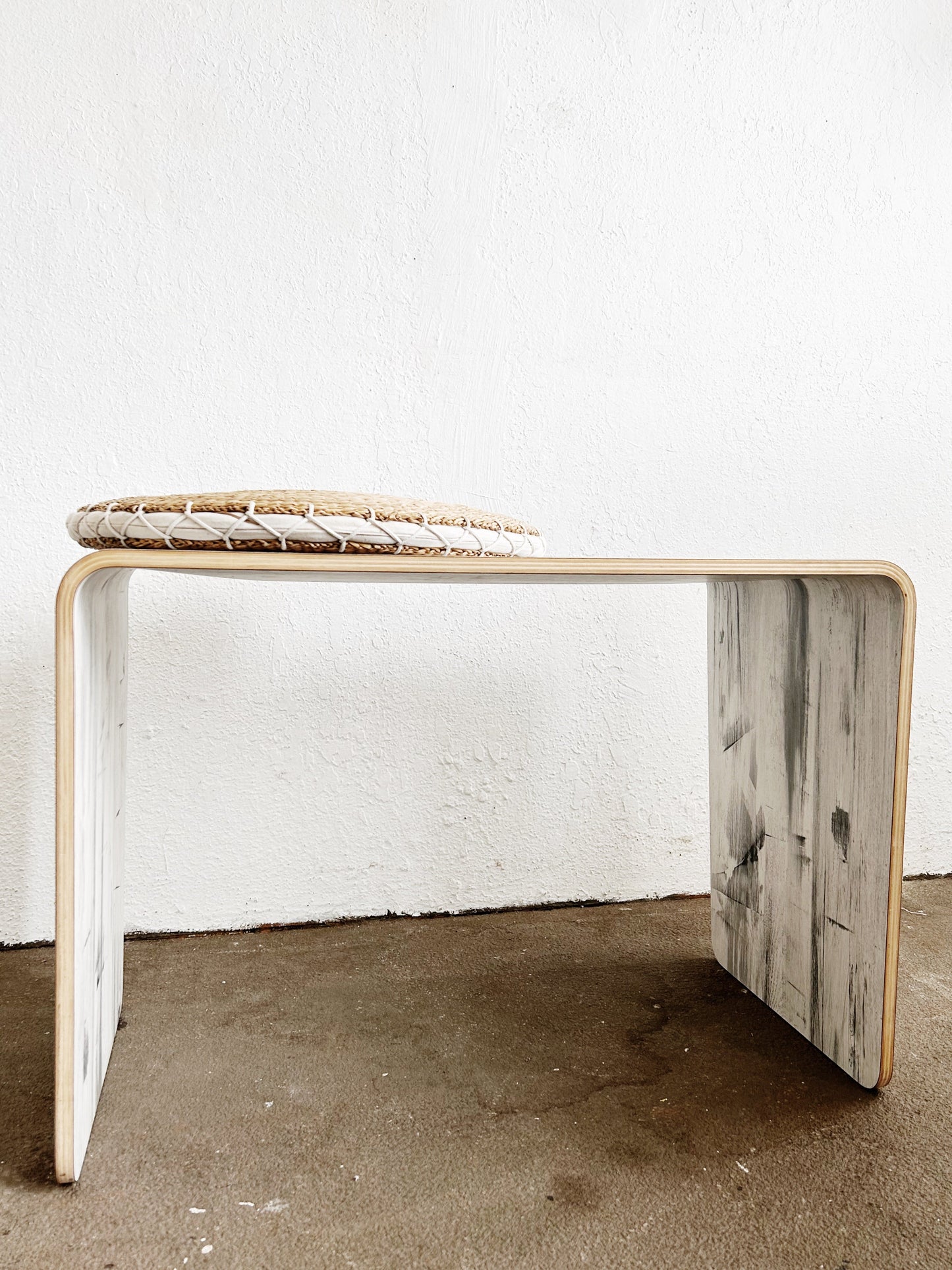 Modern Bentwood Bench