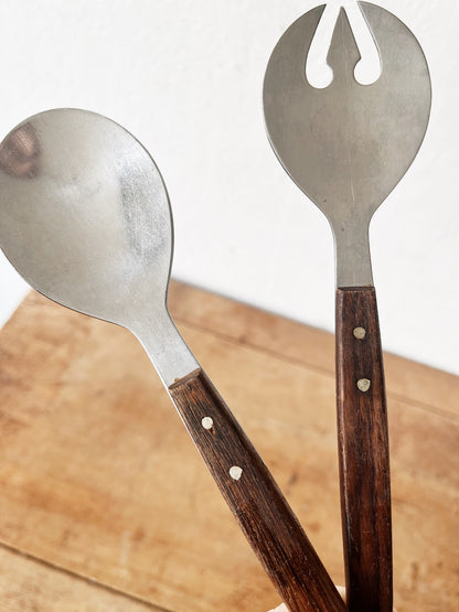 Vintage Japanese Salad Servers
