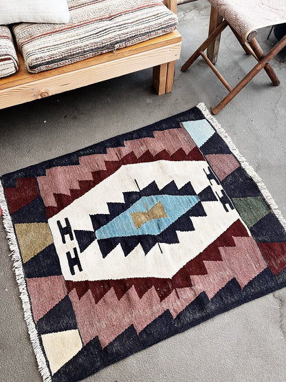 1940s Turkish Wool Kilim