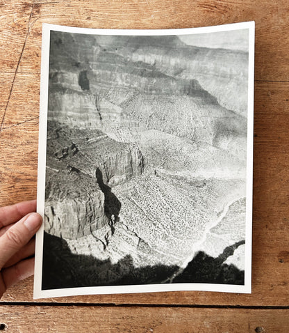 1940’s National Park Black and White Photo