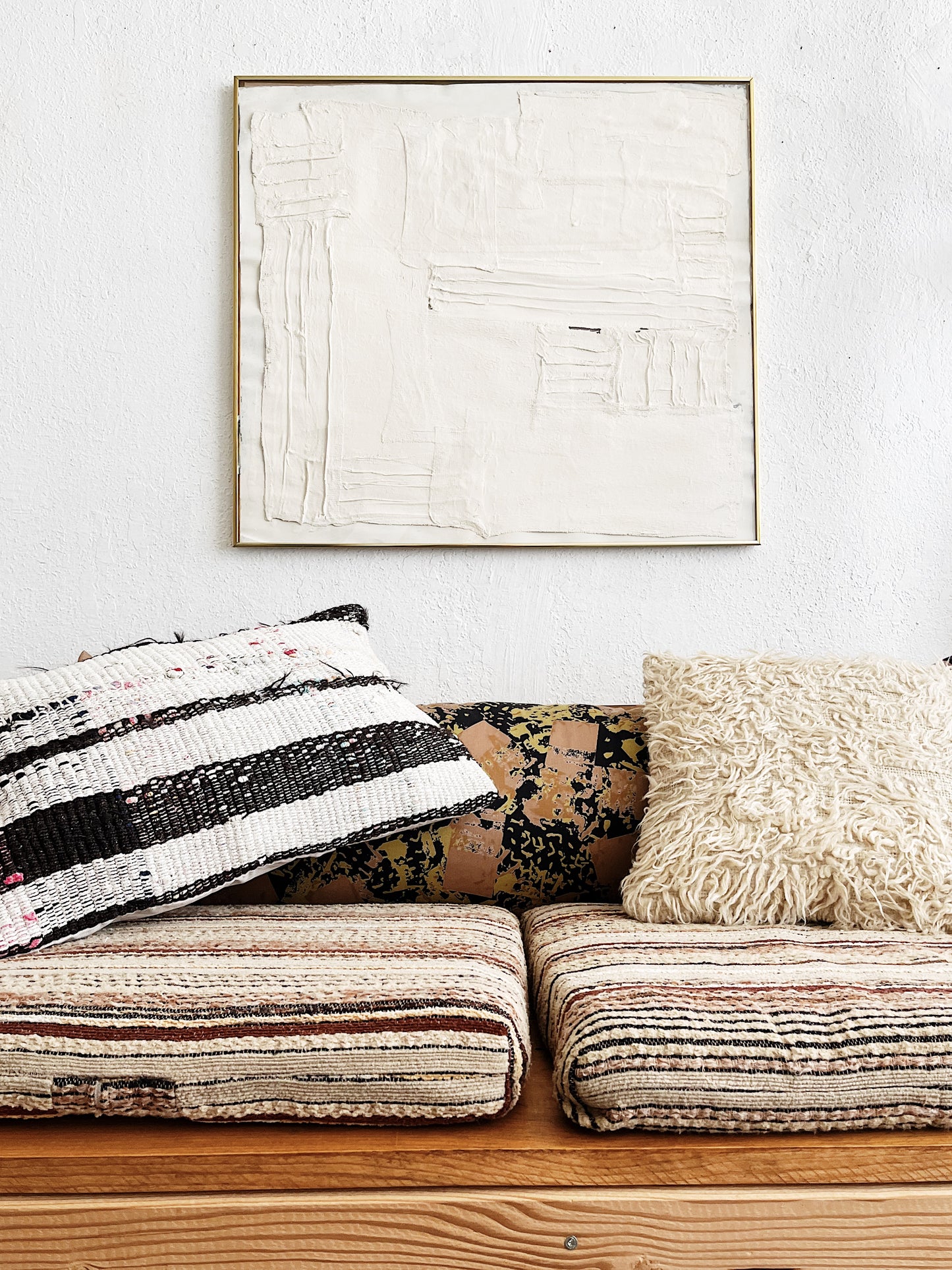 Hand Woven Wool Cushion