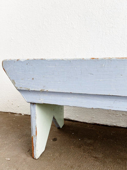 Low and Long Antique Bench