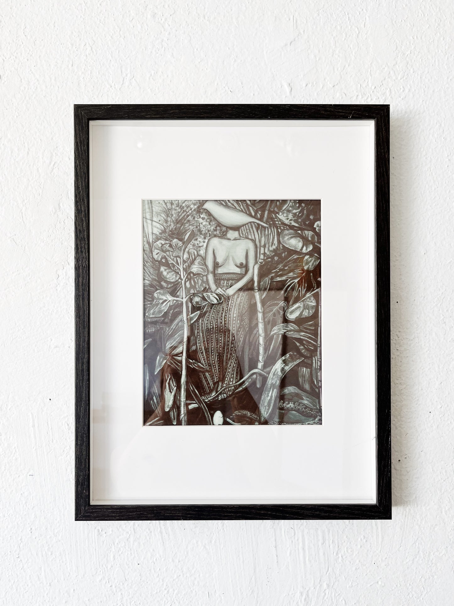 Framed Surrealist Print